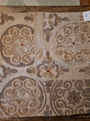 Pottery Barn Pillow Case Made In India *Read-image