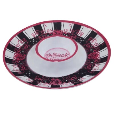 Certified Lolita Girlfriends Forever 14in Melamine Chip & Dip Serveware Platter-image