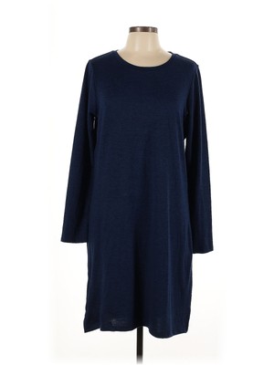Dip Women Blue Casual Dress L-image