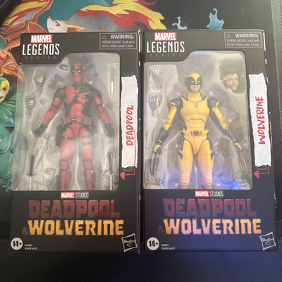 Marvel Legends Series Deadpool  Wolverine Lot Set of 2 Action Figures-image