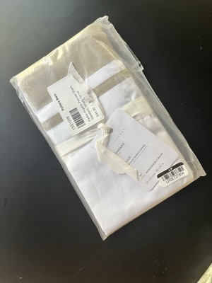 1 Pottery Barn Organic Percale Parker 400TC Sham Simply Taupe STANDARD Size  NWT-image