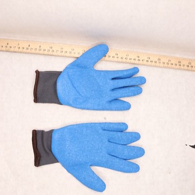 (Pair) PIP Crinkle Latex Palm Dip Glove Large 700SLCE/L-image