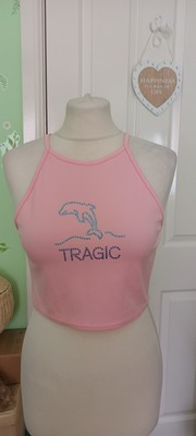 🩷🩷Bnwt size L skinny dip Y2K cute tragic vest top very rare 🩷🩷-image