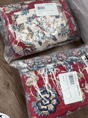 Pottery Barn Scarlett Floral Tote Bag -image