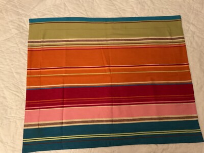 POTTERY BARN Teen Pillow Sham PURA VIDA Serape Stripe EPOC-image