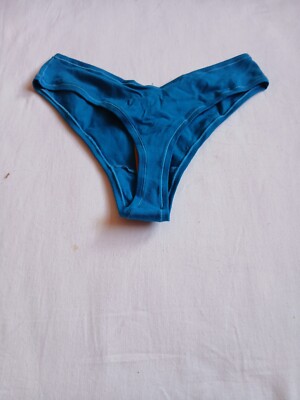 Skims Cotton Jersey Dipped Thong Color Mykonos Style PN-DTH-0271 Size L G28-image