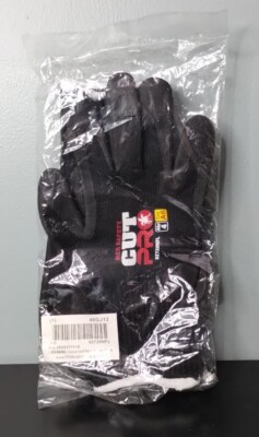 MCR SAFETY Coated Gloves: L ( 9 ), ANSI Cut Level A6, Palm, Dipped, Foam Nitrile-image