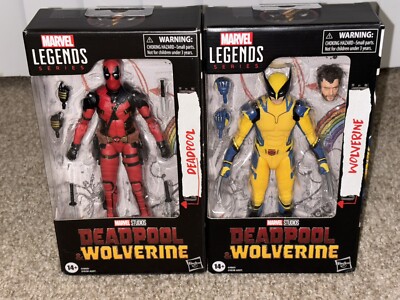 NEW 2024 MARVEL LEGENDS DEADPOOL & WOLVERINE MOVIE 6” ACTION FIGURE WAVE 2 LOT-image