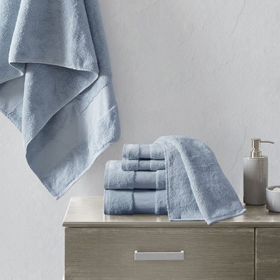 Cotton 6 Piece Bath Towel Set-image