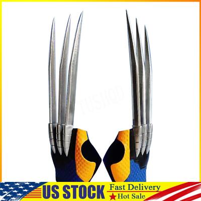 Deadpool 3 Cosplay Gloves Gauntlet James Logan Wolverine Claws Halloween Props-image