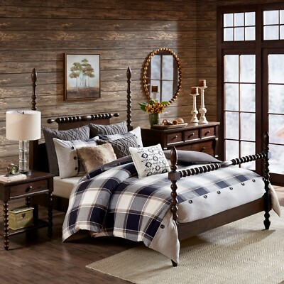 Madison Park Signature Urban Cabin Cotton Jacquard Comforter Set-image
