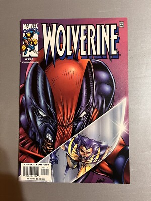 Wolverine #155 (2000) Cover A 1st Print Deadpool Cover-image
