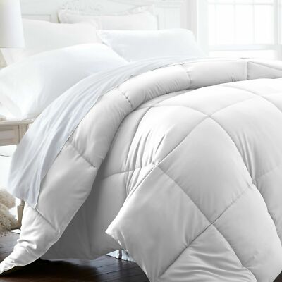 Enjoy Home Premium All Season King & Cal King White Down Alternative Comforter-image
