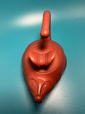 Vintage Yichen Studios Semi-Handmade Zhui Mouse Shaped Teapot-image