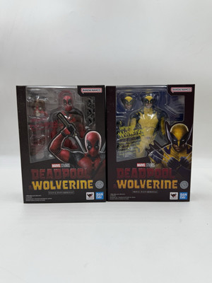 In stock Bandai S.H. Figuarts Deadpool & Wolverine Movie set US Seller-image