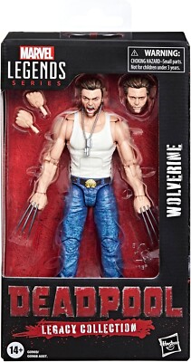 Deadpool Legacy Collection Marvel Legends Wolverine 6-Inch Action Figure-image