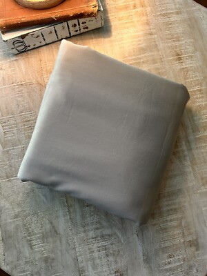 Pottery Barn Kids Super Soft Organic Twin Duvet Solid Gray NWOT-image