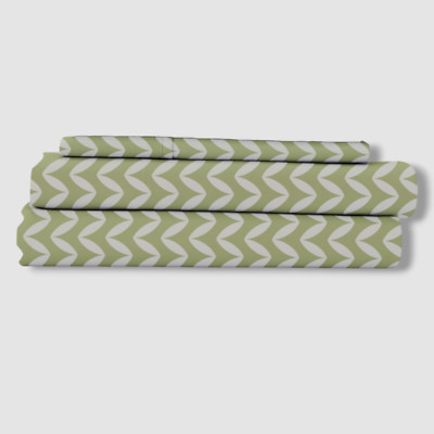 IEnjoy Home Green 20000-Thread Microfiber Sage 3-Piece Bed-Sheet-Twin-image