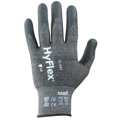 Ansell 11-531 Cut Resistant Coated Gloves, Cut Level A2 ,Dipped ,Nitrile ,Sandy-image