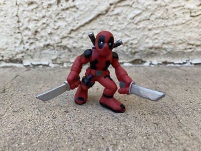 Marvel Super Hero Squad DEADPOOL w/ Swords Wolverine Wave 1 Uncanny X-Men-image