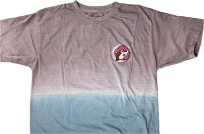 Buc-ee's Fall Made Of Stardust Dip Dye Short Sleeve T-Shirt Size L 0233-image