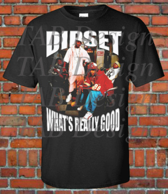 DipSet Rap Hip Hop Rapper 90s Retro Vintage T Shirt Bootleg Style Harlem NYC Dip-image