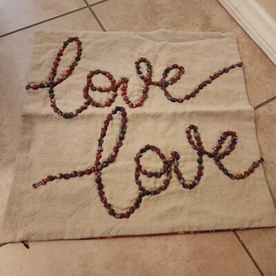 NEW Pottery Barn Script LOVE 20