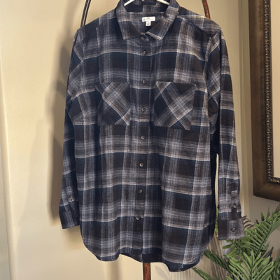 Flannel Plaid NWOT Shirt XL-image