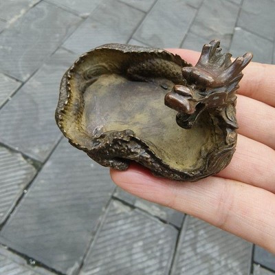 Four Treasures Of The Studio, Calligraphy, Dragon-Shaped Inkstone Stand, Paperwe-image