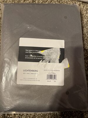 LICHTENBERG  Sidelight  Window Door Panel  grey 54X72 grey grayNEW-image