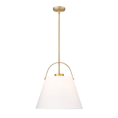 Z-Lite Z-Studio Linen Pendant 1 Light 18