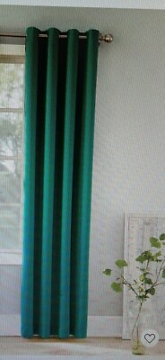 Seymour Grommet Top Room Darkening  Curtain Panel 40 X 63 Marine Color-image