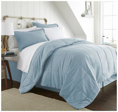 ienjoy Home Bed in a Bag, Full, Aqua-image