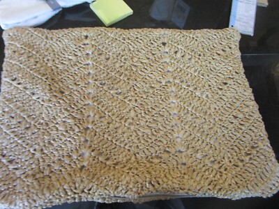 Pottery Barn crochet 14 X 22 pillow cover photo shoot sample-image