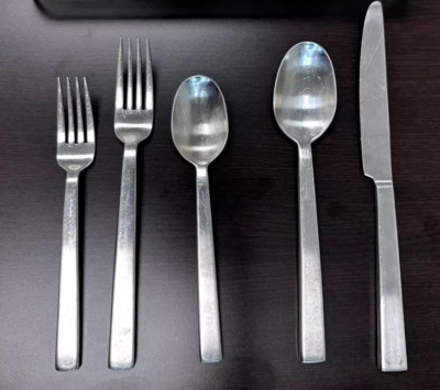 Pottery Barn ATLAS Flatware Fork Knife Spoon By The Piece - Used-image