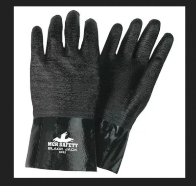 12 PAIR Mcr Safety 6932 Chemical Resistant 12