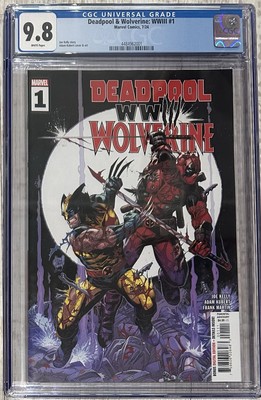 WOLVERINE DEADPOOL #1 WWIII CGC 9.8 W (2024) 1ST PRINT-image