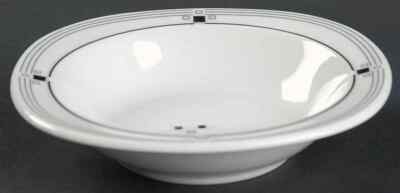 Studio Nova Tuxedo Square Rimmed Fruit Dessert  Bowl 7782462-image