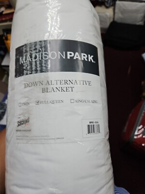 Madison Park Windom Lightweight Down Alternative Blanket with Satin Trim-image