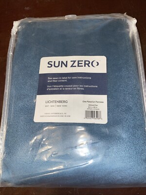 Sun Zero Velvet Noise Reducing Thermal Extreme 100% Blackout Panel 50” W X 84” L-image