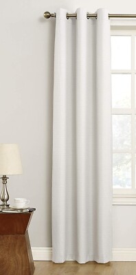 Sun Zero  Blackout Curtain Panel  White Grommet 40 Inch  X 95 Inch-image