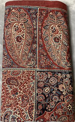 Pottery Barn Talia Paisley Percale Duvet Cover, King/Cal King- Pre Owned 033-image