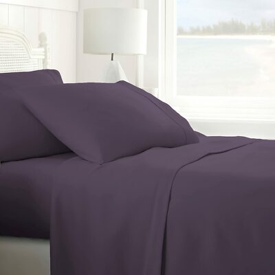 Italian Luxury Home Collection 4 Piece Ultra Soft Sheet Set NDSA-image
