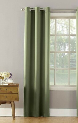 Curtain Panel Sun Zero Becca Energy Efficient Grommet  40