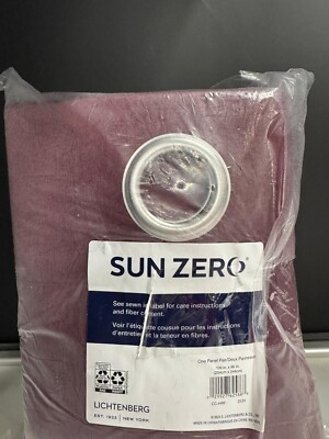 Sun Zero Pratt 100% Blackout Curtains, 2-pack 50