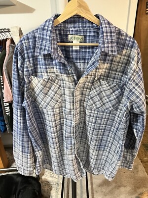 Women Or Men’s FLANNELS !!   Dipped Dyed-image
