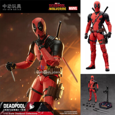 Marvel Deadpool & Wolverine Action Figure Model Collection ZD Toy Deadpool 1:10-image