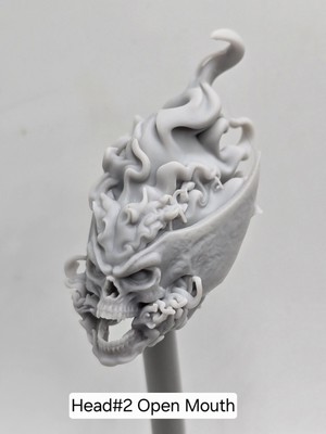 3d Print MUTANT MEN HELL LOGAN CLAWS HEAD#2 1:12 6