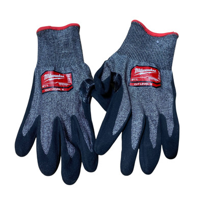 Milwaukee Cut Level 5 High-Dexterity Nitrile Dipped Gloves - L-image