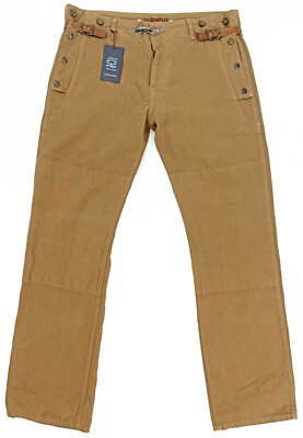 MADISON PARK Collective VTG Steam Punk Canvas Kakhi Chino Pant Men's Large 34/33-image